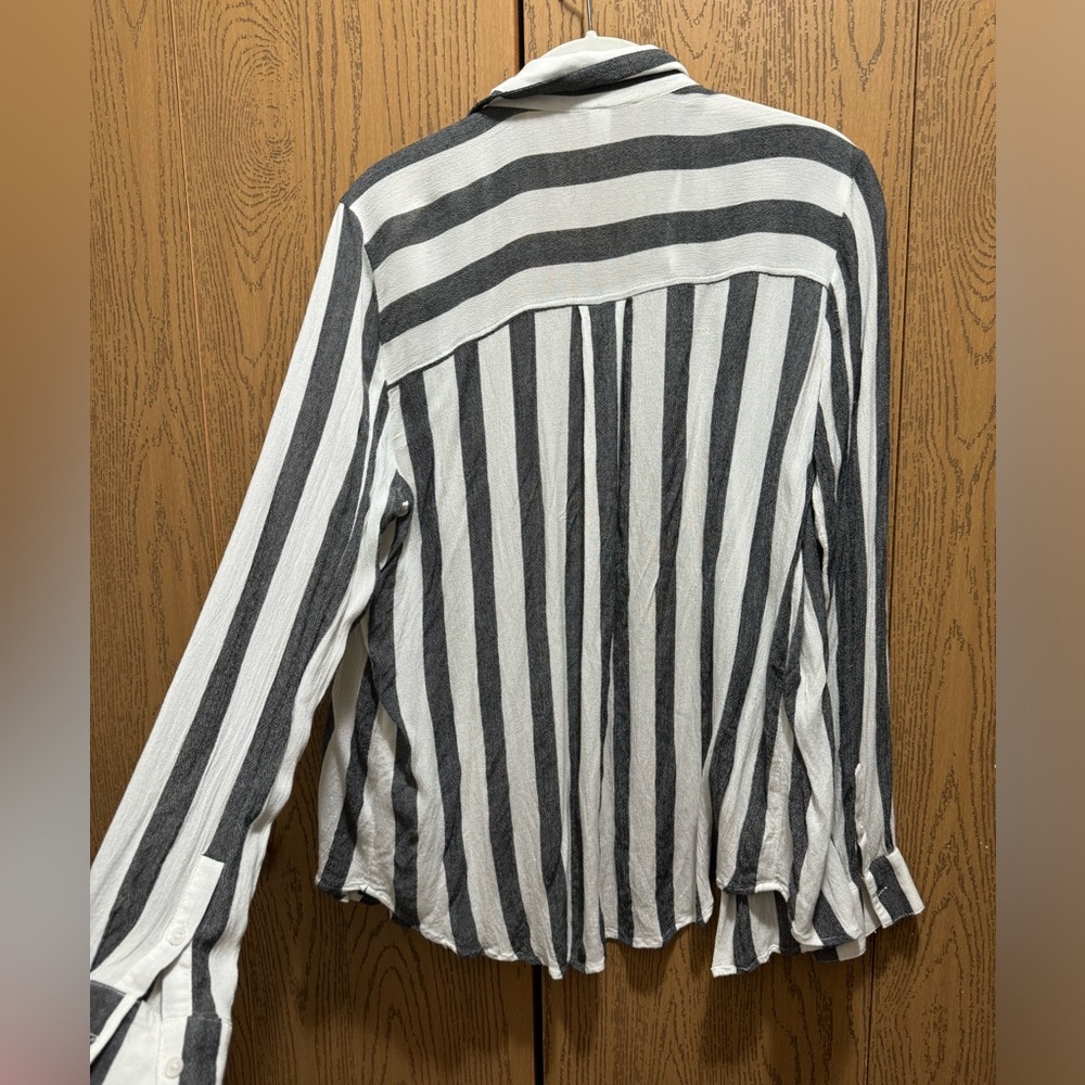 Striped Button Up - Picture 2 of 2